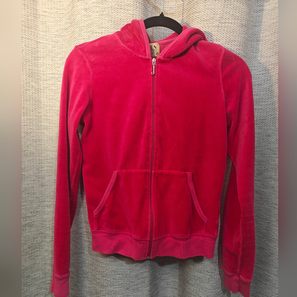 Vintage‎ Magenta Juicy Tracksuit Zipup Hoodie